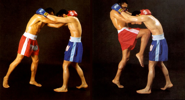 Clinch no muay thai