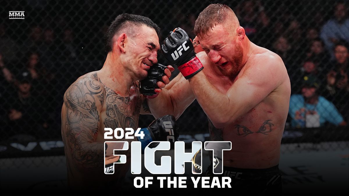 Luta do ano de 2024 do MMA Fighting: Max Holloway vs. Justin Gaethje