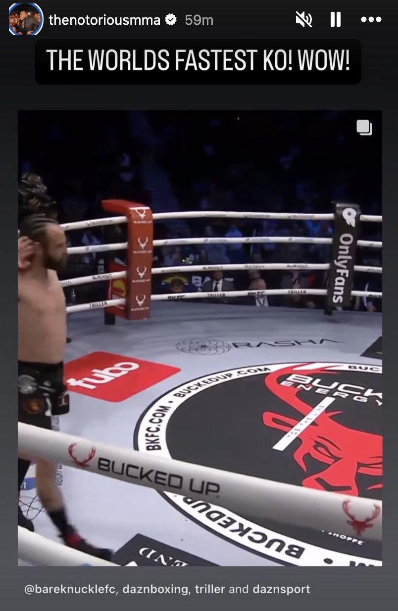 Veja Justin Watson entregar um nocaute insano de 2 segundos, finalização mais rápida da história do BKFC